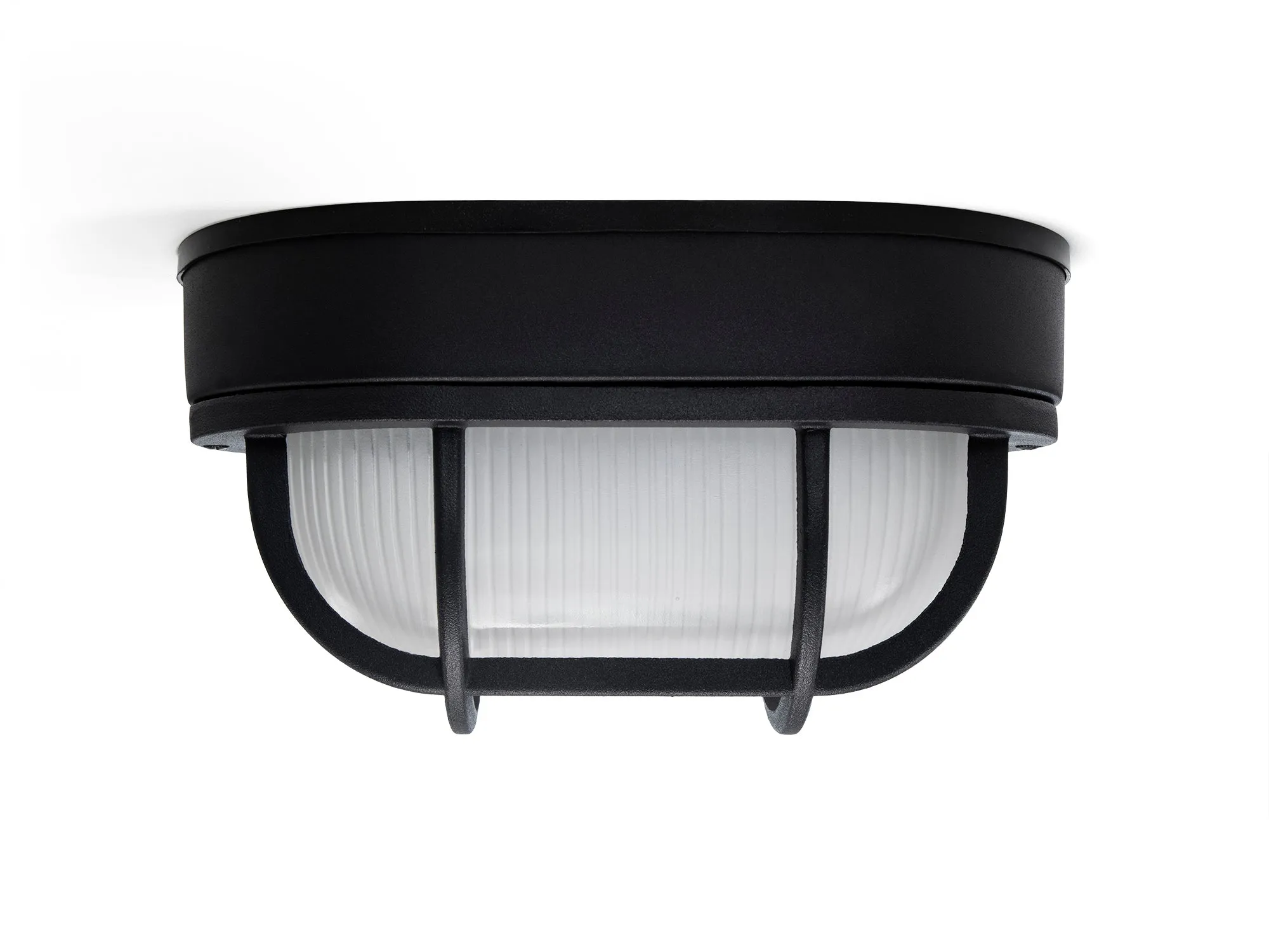 10.6” Oval Integrated LED Nautical Bulkhead, 1200 Lumens, 3K, in 3 Finishes