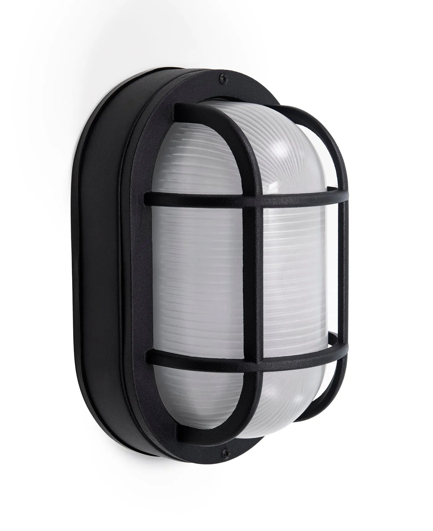 10.6” Oval Integrated LED Nautical Bulkhead, 1200 Lumens, 3K, in 3 Finishes