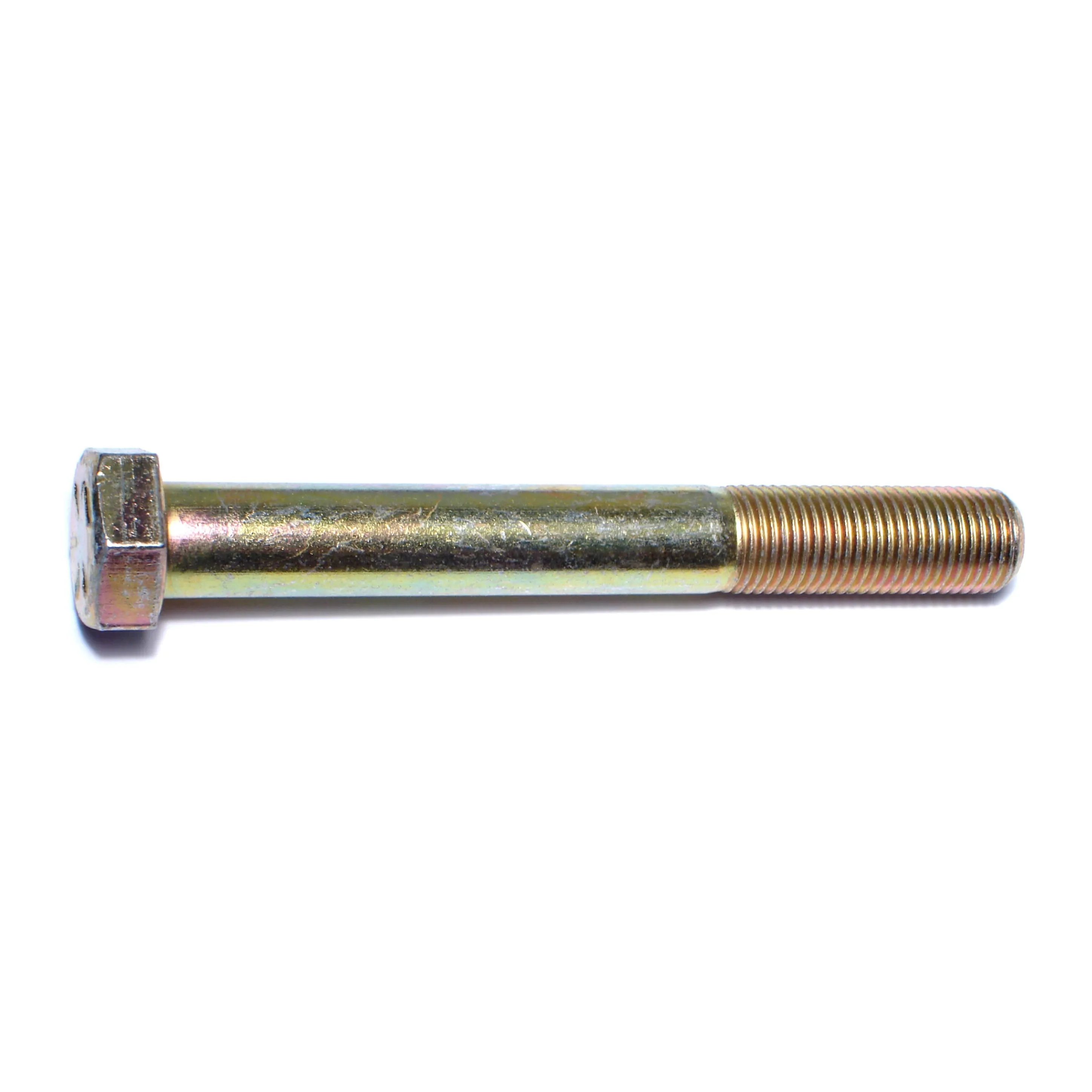 1/2"-20 x 4" Zinc Plated Grade 8 Steel Fine Thread Hex Cap Screws (8 pcs.)