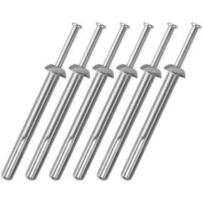 1/4" Diameter Hammer Drive Anchors with Galvanized Steel Nails Set