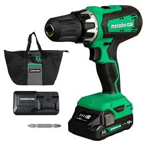 18V Cordless Brushed Drill Driver Kit