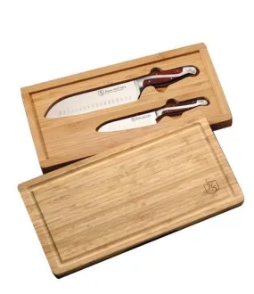 2 PC BAMBOO CASE SET