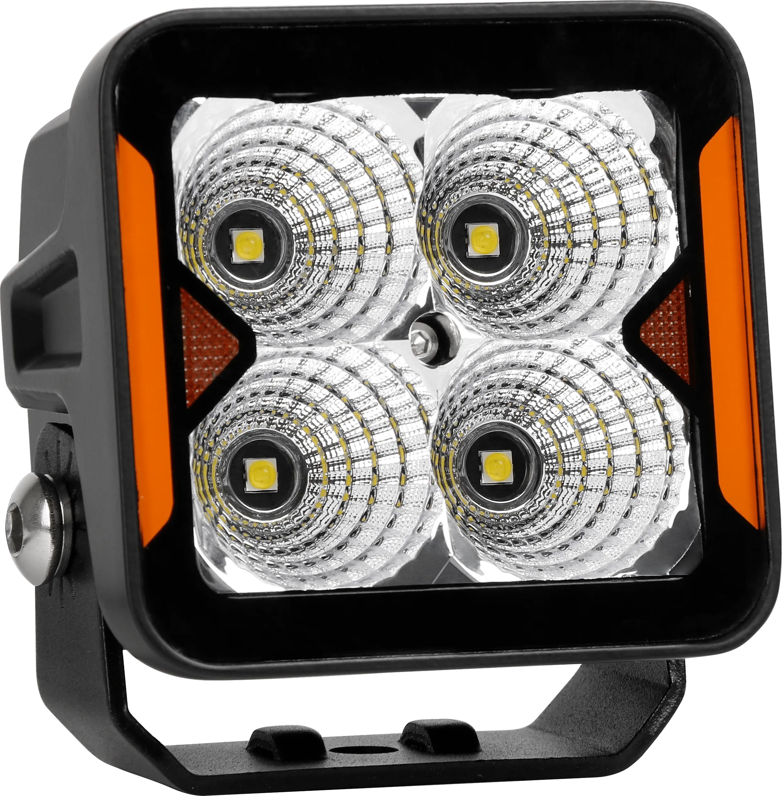 20W LED Work Light | Flood | Rockarmor | Wiring Harness Included