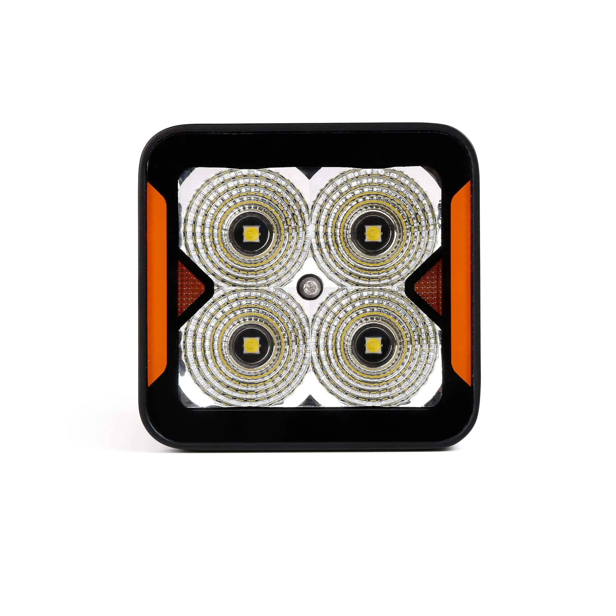 20W LED Work Light | Flood | Rockarmor | Wiring Harness Included