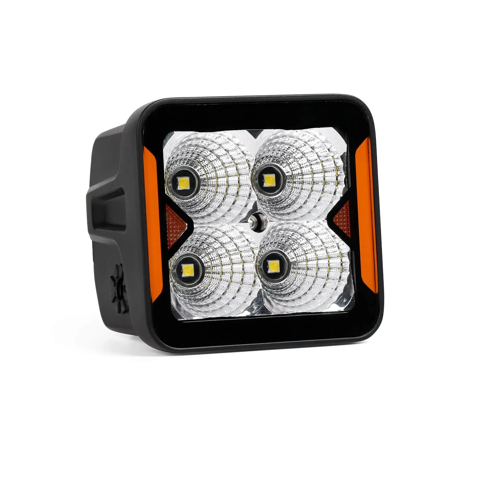 20W LED Work Light | Flood | Rockarmor | Wiring Harness Included