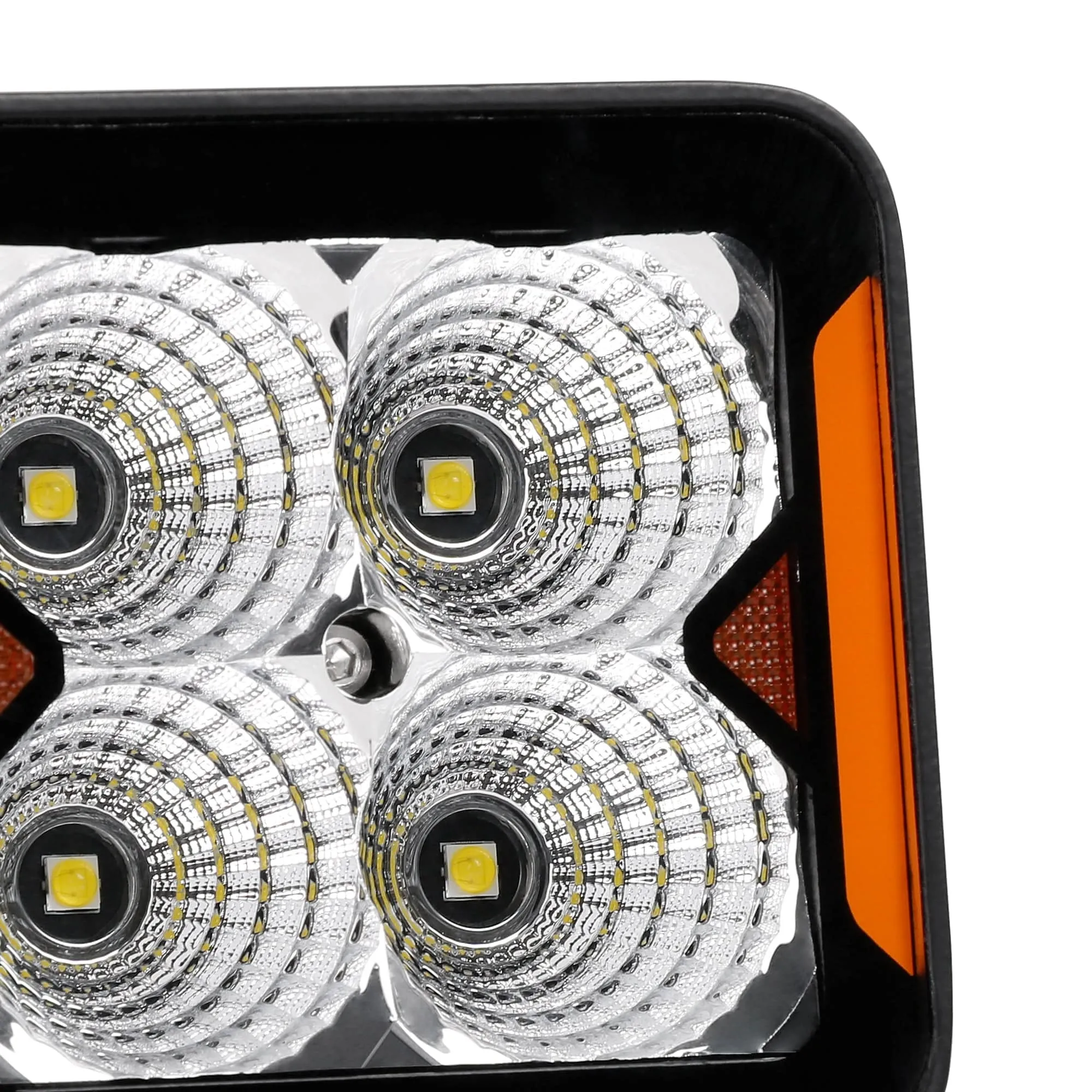 20W LED Work Light | Flood | Rockarmor | Wiring Harness Included