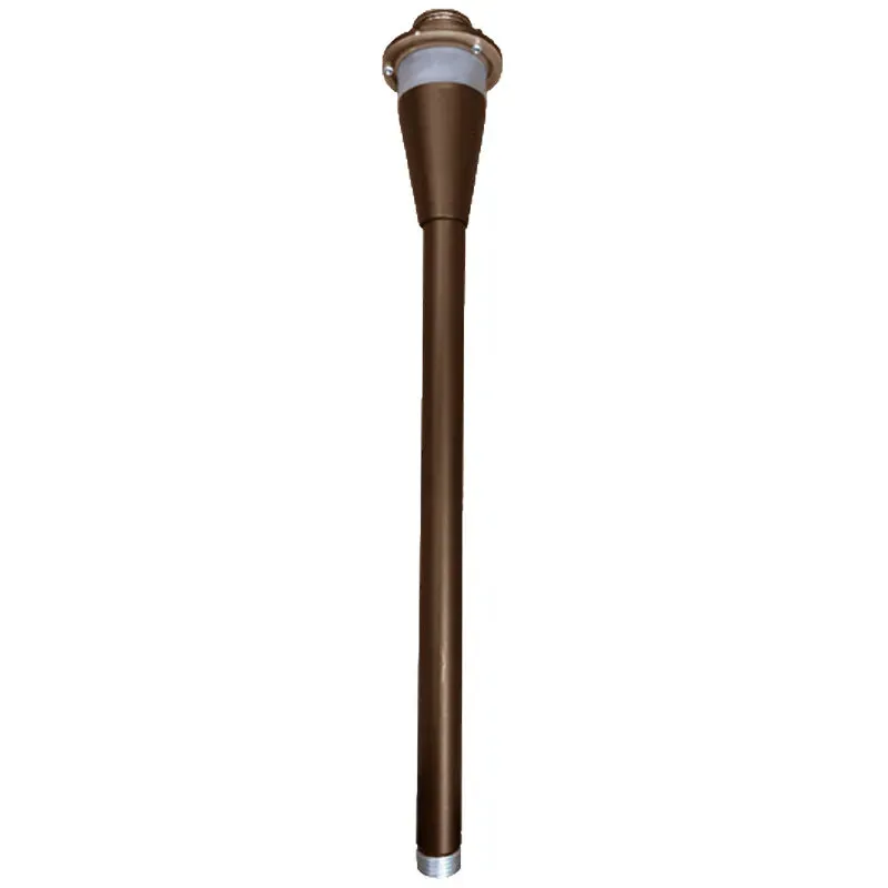 22in AA SERIES PATH LIGHT STEM RGBW BLUETOOTH WG APP, 200 Lumens, Cap Option Available, Black, Antique Brass, or Oil-Rubbed Bronze