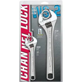 2PC CHR ADJ Wrench Set