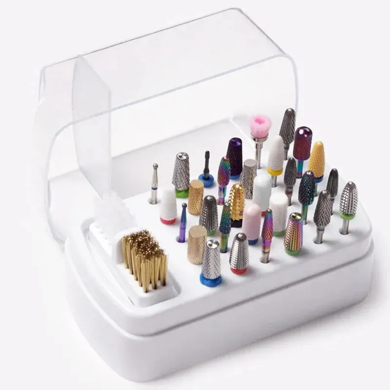 30 Holes Nail Polish Head Organizer