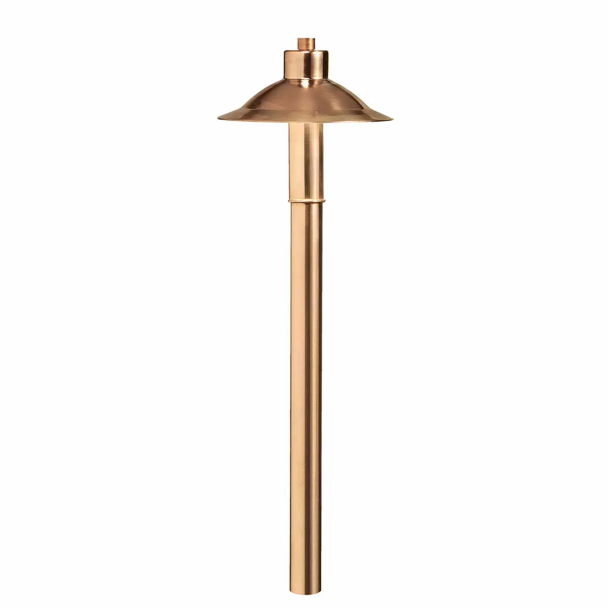 3W 250 Lumens LED Copper Hat Path Light 3000K Copper