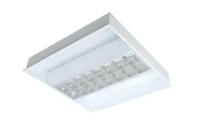 4 x 14 Watt T5 Semi Recessed Direct/Indirect Modular Light