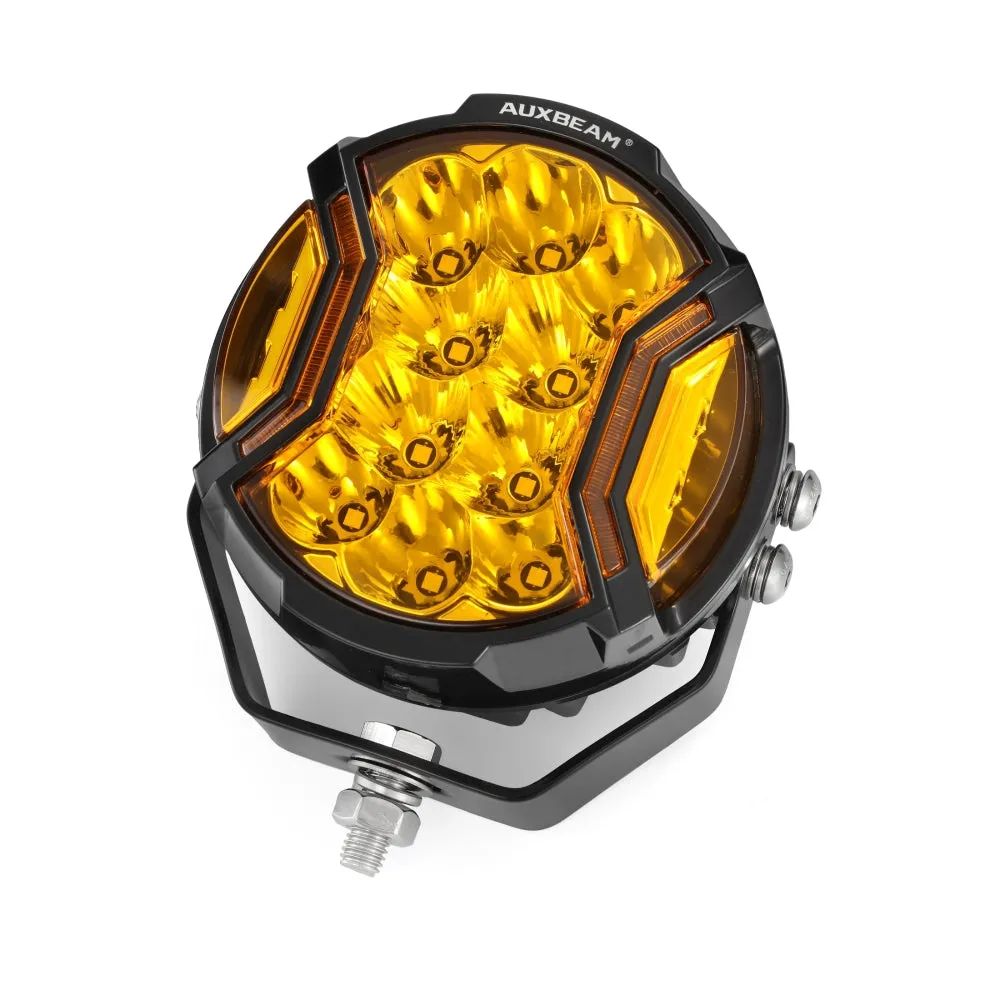 5 Inch 172W LED Side Shooter White & Amber POD Lights | V-Ultra Series