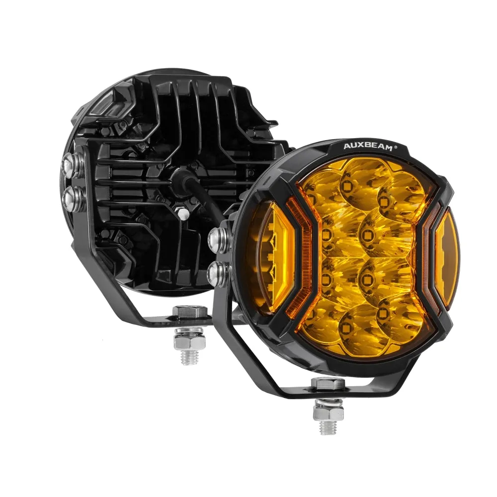 5 Inch 172W LED Side Shooter White & Amber POD Lights | V-Ultra Series