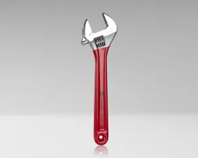 Adjustable Wrench 12" with Extra Wide Jaws