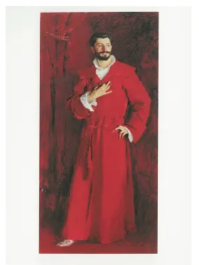 AHC Postcard Sargent: Dr Pozzi at Home