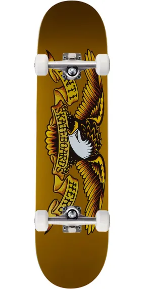 Anti-Hero Classic Eagle Skateboard Complete - Brown - 8.06"