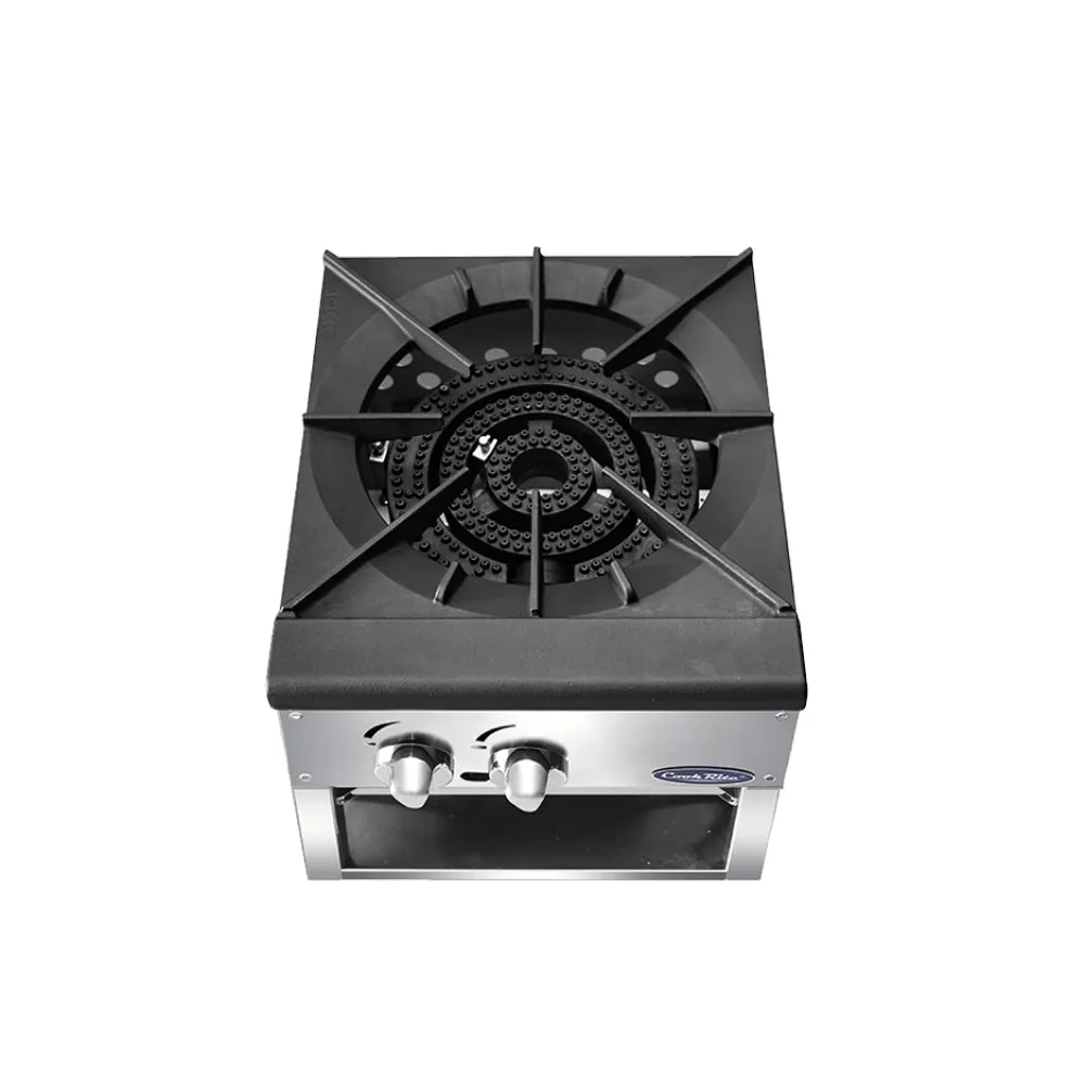 Atosa ATSP-18-1L 20" Natural Gas 1-Burner Stock Pot Stove - 80,000 BTU