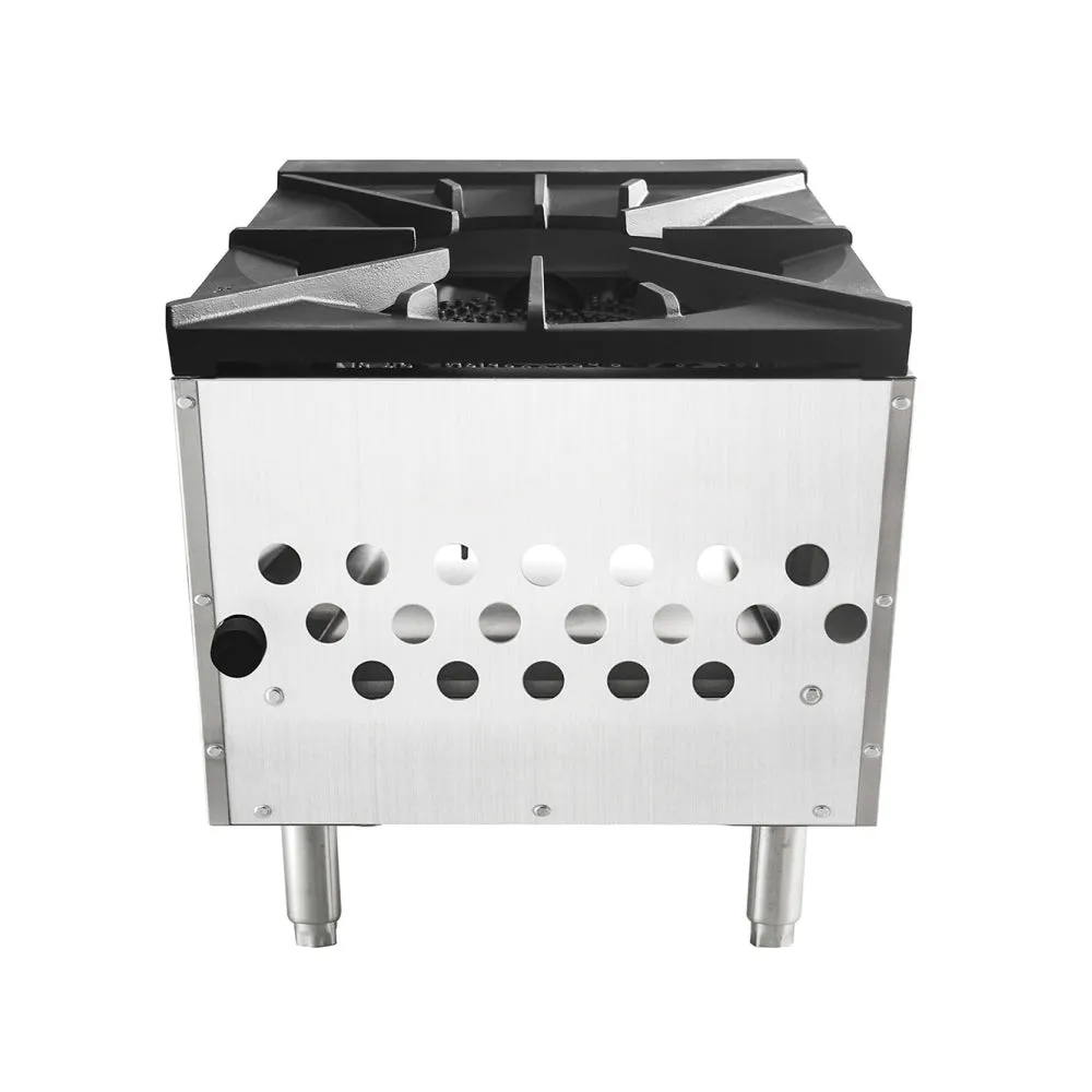 Atosa ATSP-18-1L 20" Natural Gas 1-Burner Stock Pot Stove - 80,000 BTU