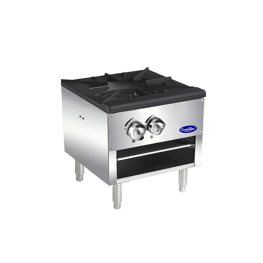 Atosa ATSP-18-1L 20" Natural Gas 1-Burner Stock Pot Stove - 80,000 BTU