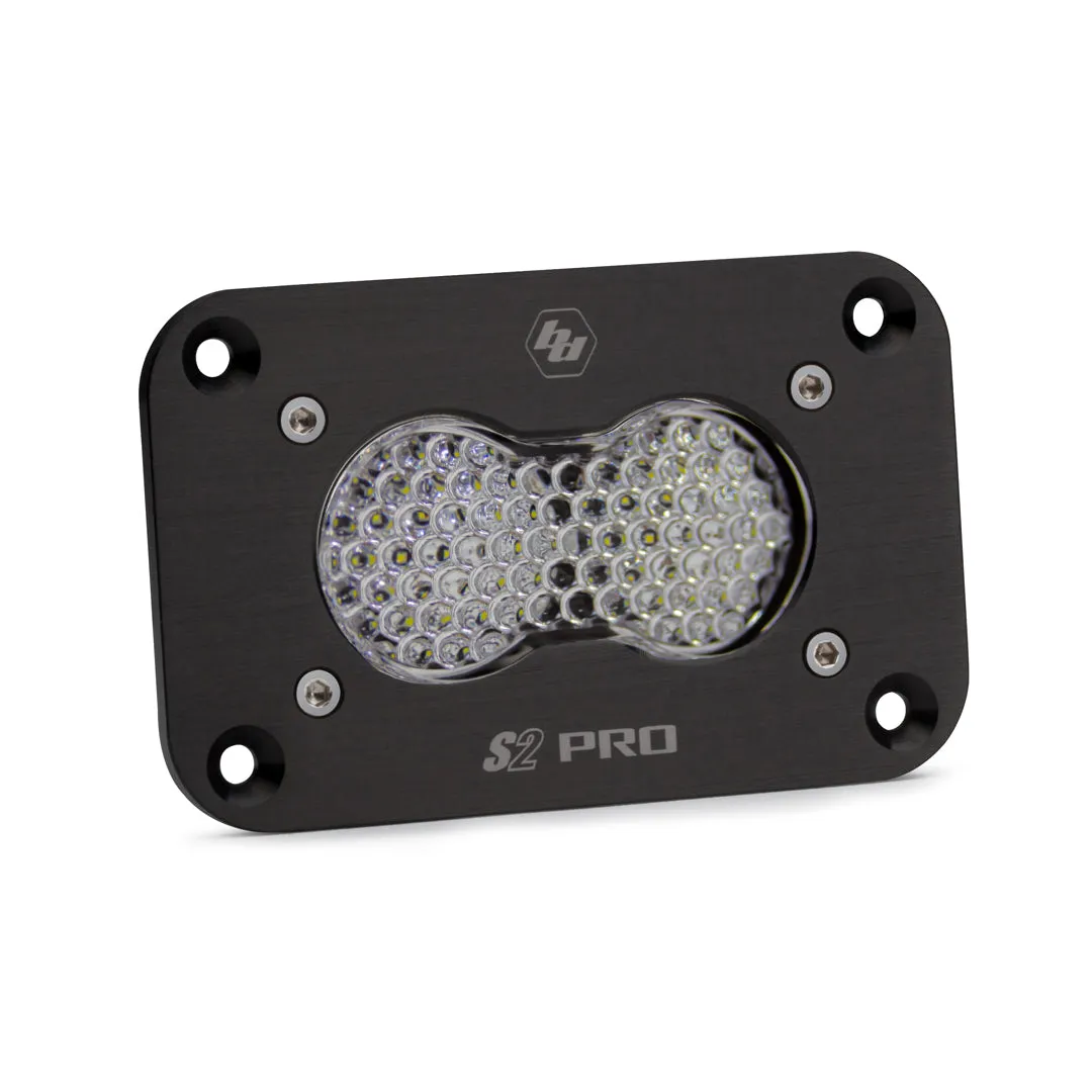 Baja Designs S2 Pro LED Light - Black Flush Mount