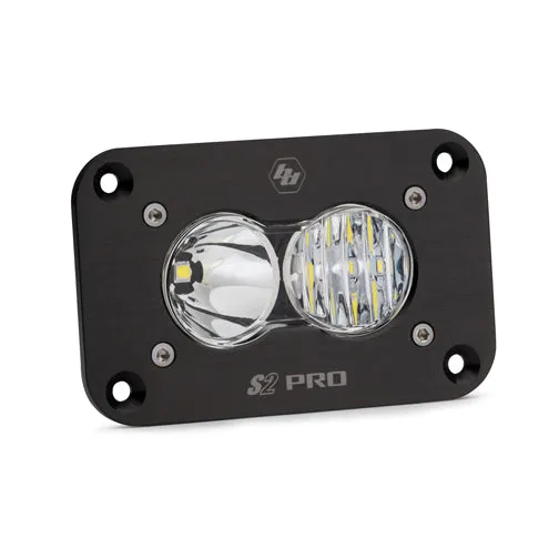 Baja Designs S2 Pro LED Light - Black Flush Mount