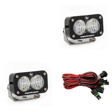 Baja Designs S2 Pro LED Light - Black (Pair)