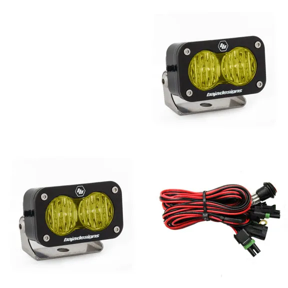 Baja Designs S2 Pro LED Light - Black (Pair)