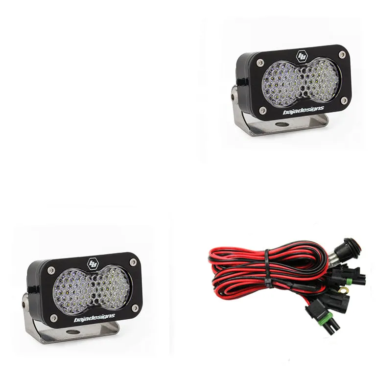 Baja Designs S2 Pro LED Light - Black (Pair)