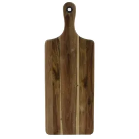 Board Wood PaddleChop & Serve