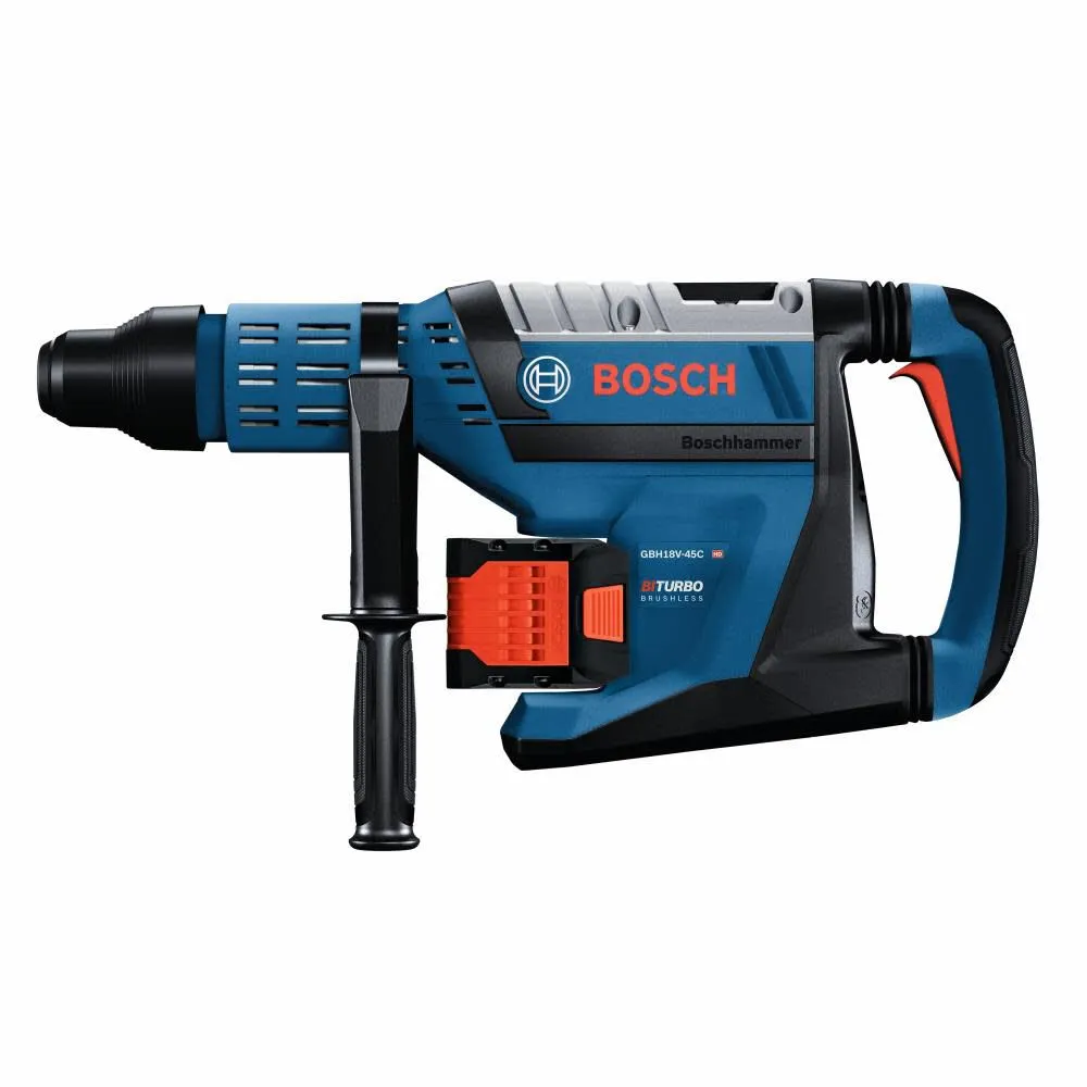 Bosch GBH18V-45CK27 18V PROFACTOR 1-7/8 SDS-max Rotary Hammer w/ (2) 12.0 Ah CORE Exclusive Batteries