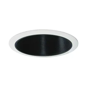 Boston Harbor TM6 Recessed Lighting Trim, Plastic Body, White & Black, White & Black