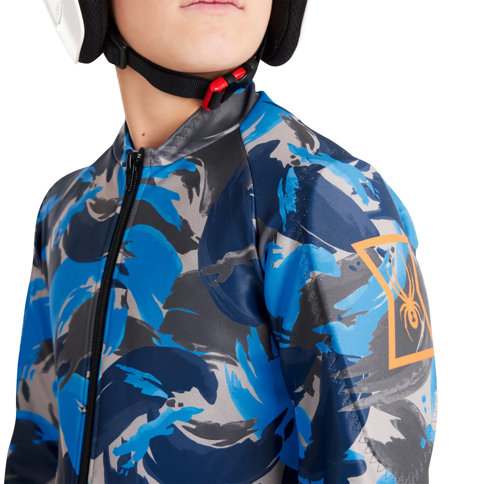 Boys Performance Gs - Camouflage Aether Blue