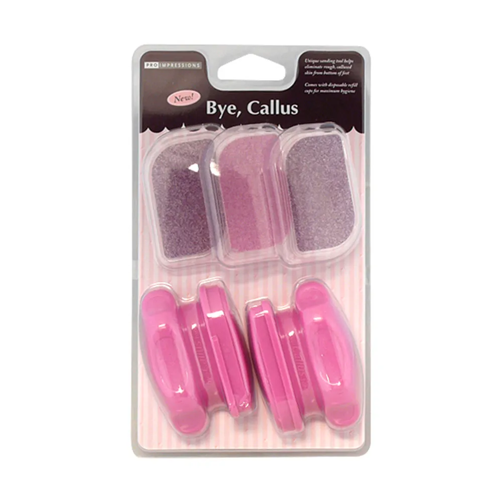 Bye Callus Disposable Foot File - K Type Pink 80 Grit