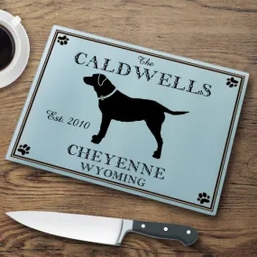 Cabin Series Glass Cutting Board