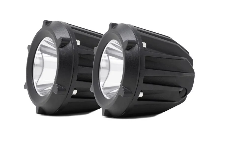 Cali Raised LED 3.5" Round Cannon LED Light Pods