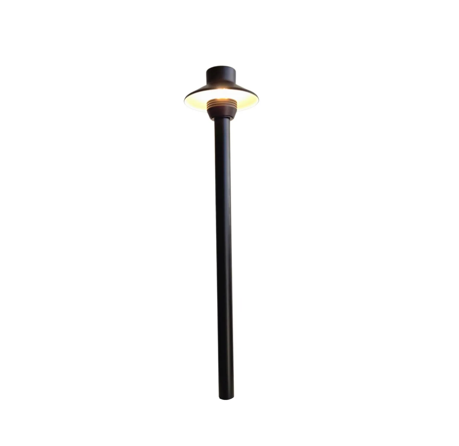 Calypso 8 Pack Solid Cast Brass Pathway Light - Professional Landscape Lighting