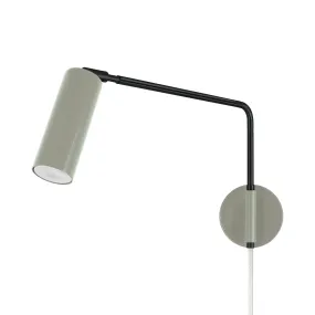 Color Reader Swing Arm Plug-in Sconce