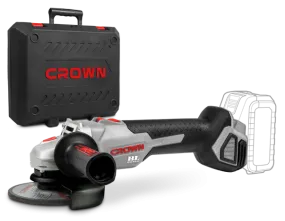 Crown  Cordless Angle Grinder 18/20V 125mm 5'' with extra battery