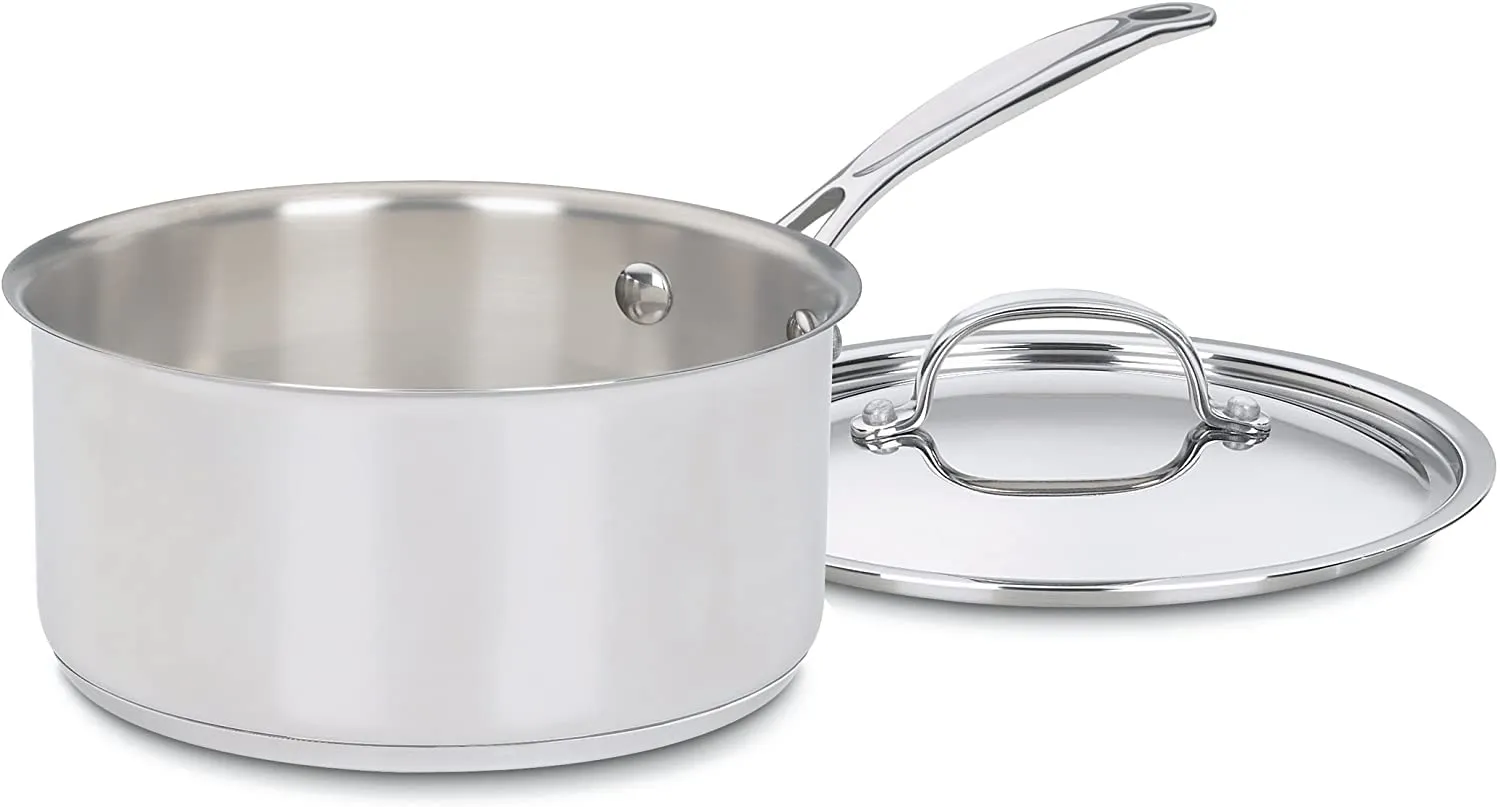 Cuisinart 10 Piece Chef's Classic Stainless Collection, Cookware Set