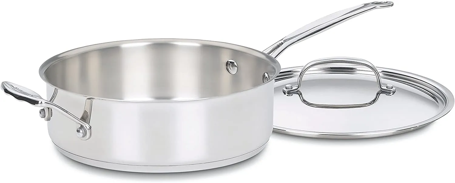 Cuisinart 10 Piece Chef's Classic Stainless Collection, Cookware Set