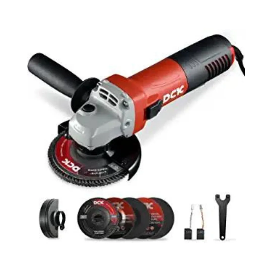 DCK Angle Grinder, 4-1/2-Inch, 6.7Amp Corded Angle Grinder