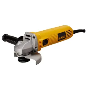 Dewalt 4 1/2" (115 mm) Slide Switch 750 Watts Small, Compact, Lightweight Angle Grinder - Used For Several Purposes Around The Home Or Workshop, These Tools Are Used To Grind, Sand, Or Polish - DWE4010-B3