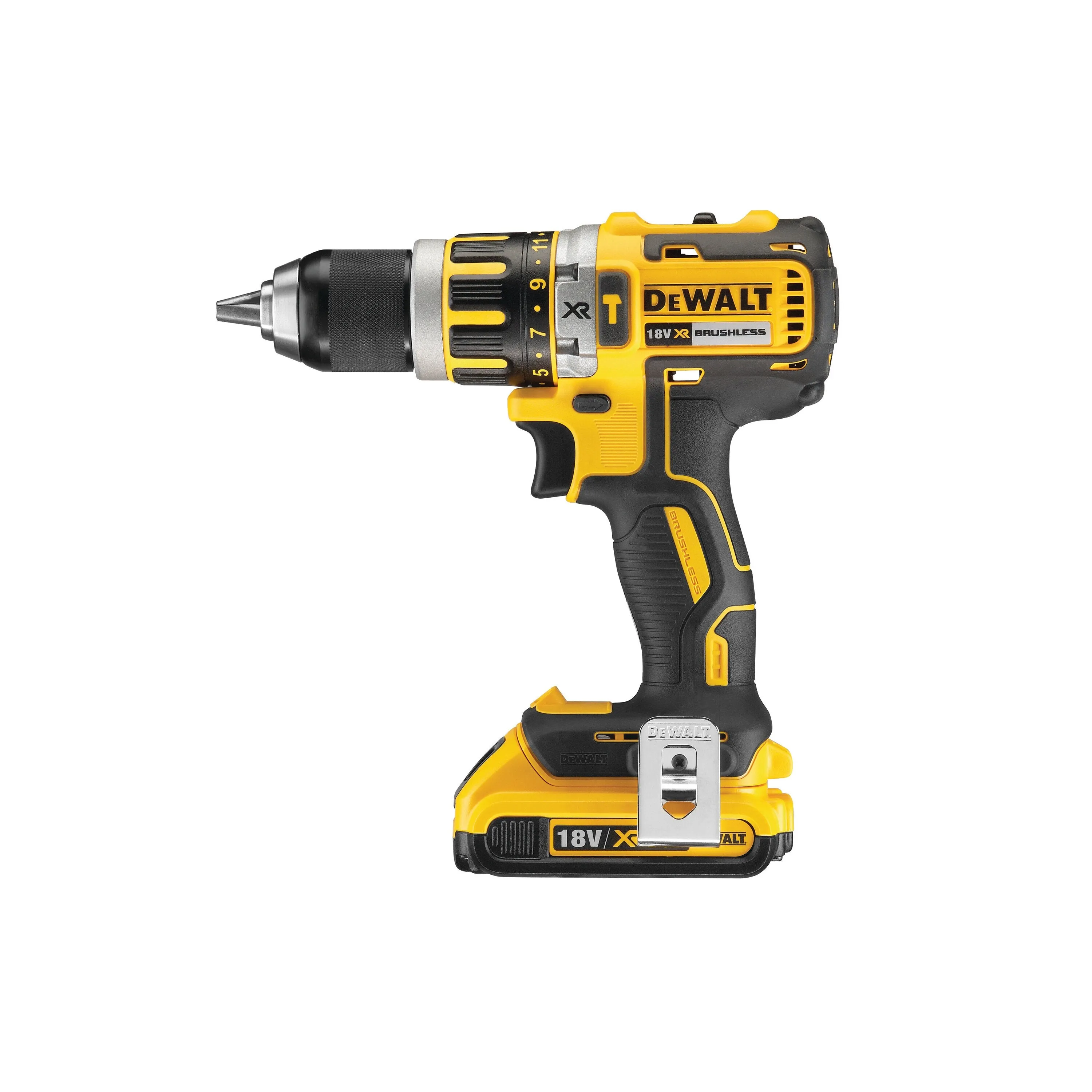 DeWalt DCD795 18V XR Li-Ion Brushless Combi Hammer Drill Kit (60 Nm)