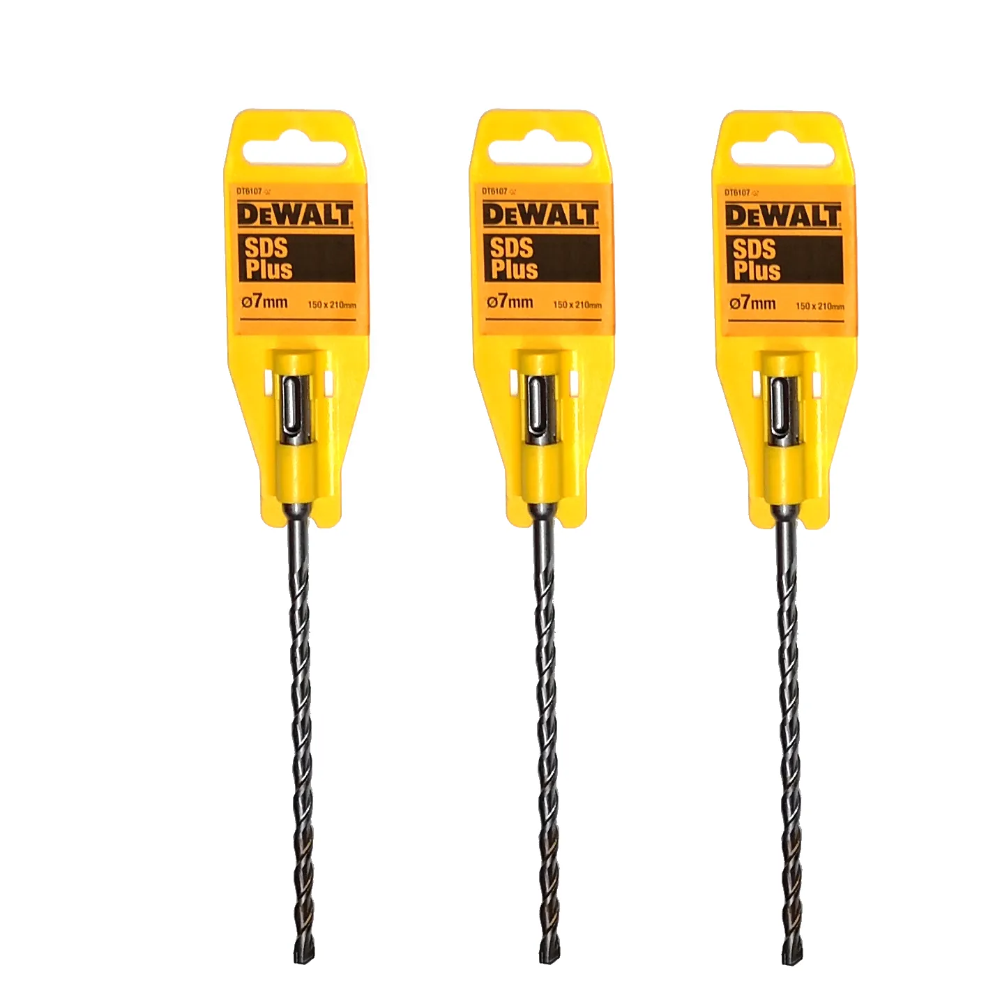 DeWALT DT6107-QZ SDS PLUS 7mm DRILL BIT HARDENED STEEL 150mm X 210mm