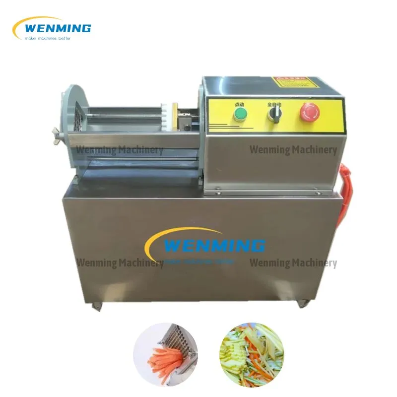 Electric Daikon Shredder Vegetable Strip Cutting Machine