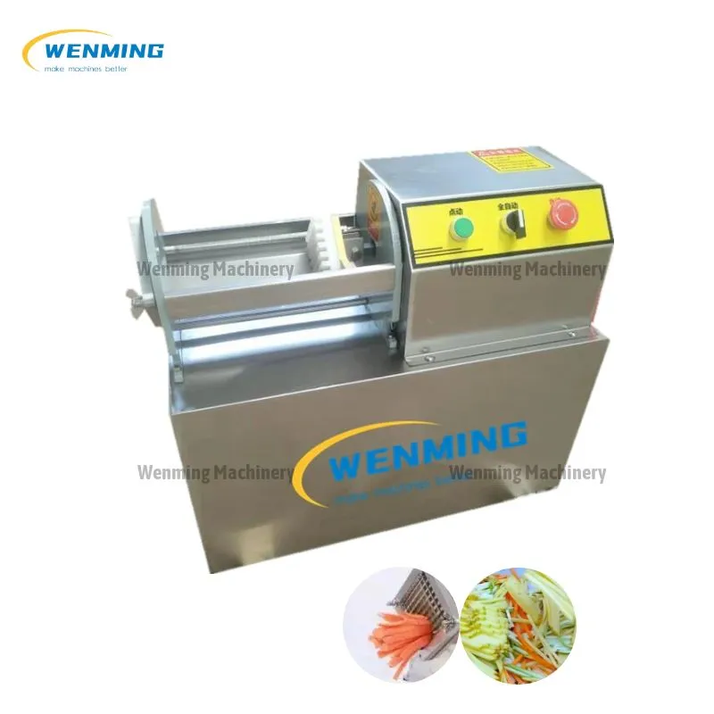 Electric Daikon Shredder Vegetable Strip Cutting Machine