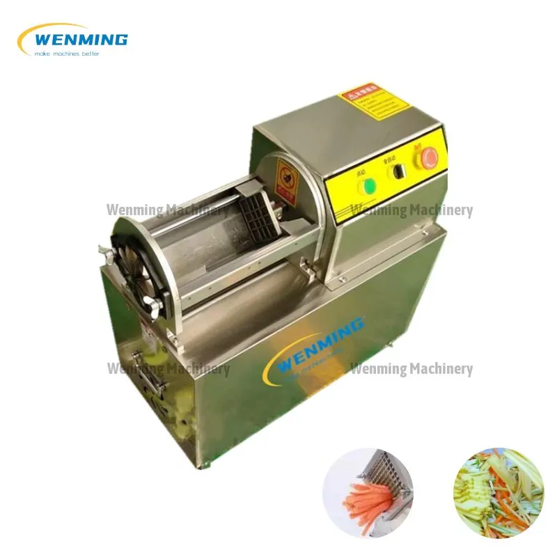 Electric Daikon Shredder Vegetable Strip Cutting Machine