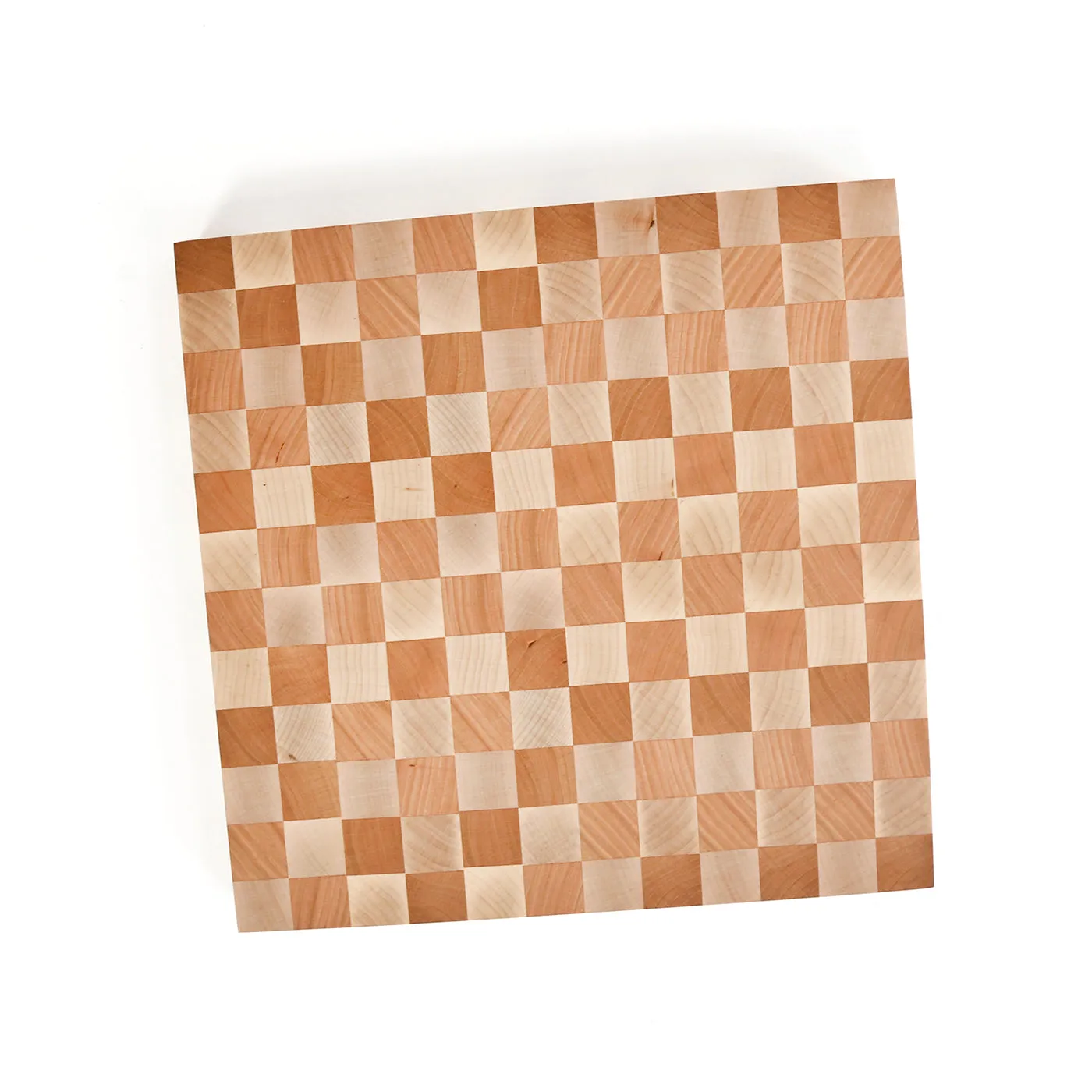 End Grain Cutting Board / Light Woods