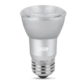 Feit Electric BPPAR16DM/930CA LED Bulb, Flood/Spotlight, PAR16 Lamp, 45 W Equivalent, E26 Lamp Base, Dimmable, Silver