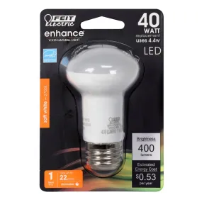 Feit Enhance R16 E26 (Medium) LED Bulb Soft White 40 Watt Equivalence 1 pk